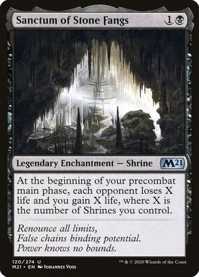 Sanctum of Stone Fangs 120/274 - Core Set 2021 (M21)