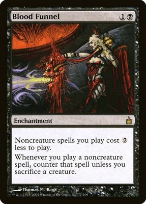 Blood Funnel 77/306- Ravnica: City of Guilds (RAV) Ravnica: City of Guilds