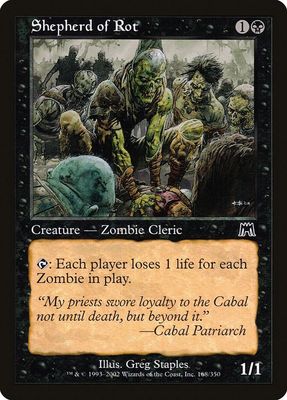 Shepherd of Rot 168/350- Onslaught (ONS) Onslaught