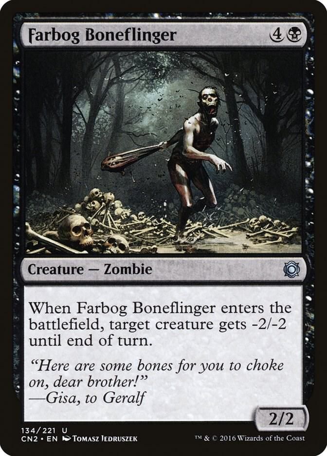 Farbog Boneflinger 134/221- Conspiracy: Take the Crown (CN2) Conspiracy: Take the Crown