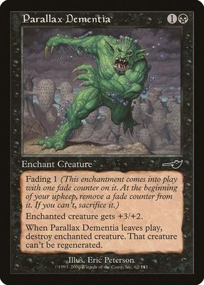 Parallax Dementia 62/143- Nemesis (NMS) Nemesis