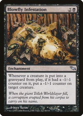 Blowfly Infestation 58/301- Shadowmoor (SHM) Shadowmoor