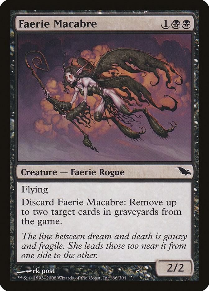 Faerie Macabre 66/301- Shadowmoor (SHM) Shadowmoor