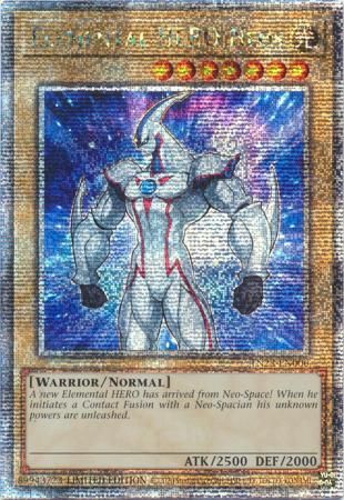 Elemental HERO Neos - TN23-EN006 - Quarter Century Rare 1st Edition Mega Tin 2023 Dueling Heroes Singles