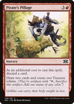 Pirate&#39;s Pillage 120/331 - Double Masters 2022 Singles (Español)