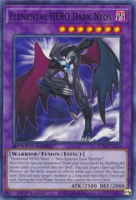 Elemental HERO Dark Neos - SGX4-ENA23 - Common 1st Edition Speed Duel GX: Midterm Destruction Singles