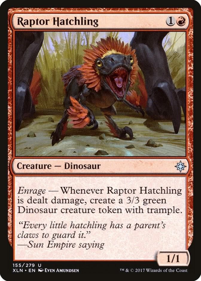 Raptor Hatchling 155/279 - Ixalan (XLN)