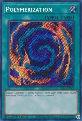 Polymerization - RA02-EN047 - Secret Rare 1st Edition Rarity Collection II Singles