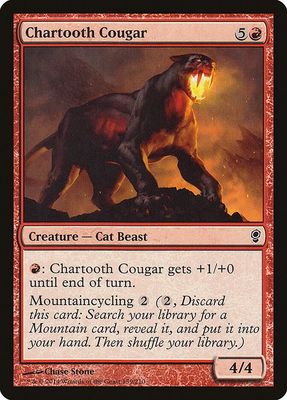 Chartooth Cougar 139/210 - Conspiracy (CNS)