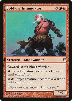 Boldwyr Intimidator 137/210 - Conspiracy (CNS)