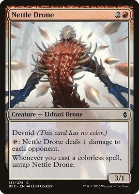 Nettle Drone 131/274 - Battle for Zendikar Singles (Ruso)
