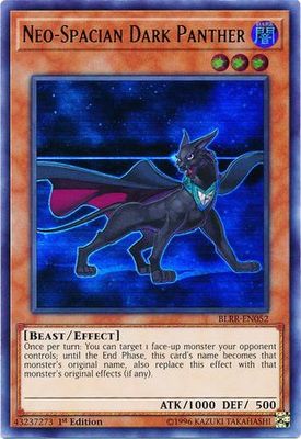Neo-Spacian Dark Panther - BLRR-EN052 - Ultra Rare 1st Edition Battles of Legend: Relentless Revenge Singles