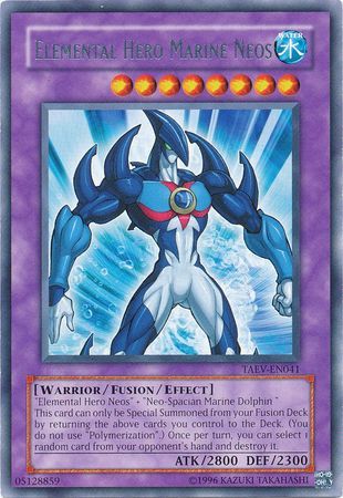 Elemental Hero Marine Neos - TAEV-EN041 - Rare Unlimited Tactical Evolution [TAEV] Unlimited Singles