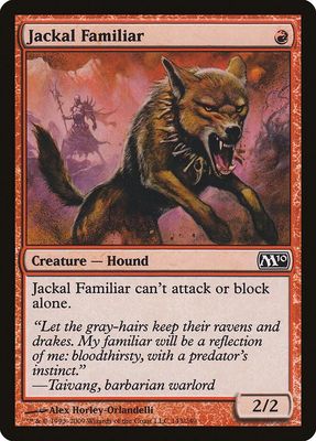 Jackal Familiar 143/249 - Magic 2010 (M10)