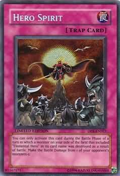 Hero Spirit - DPK-ENSE3 - Secret Rare Yu-Gi-Oh! Promo Cards