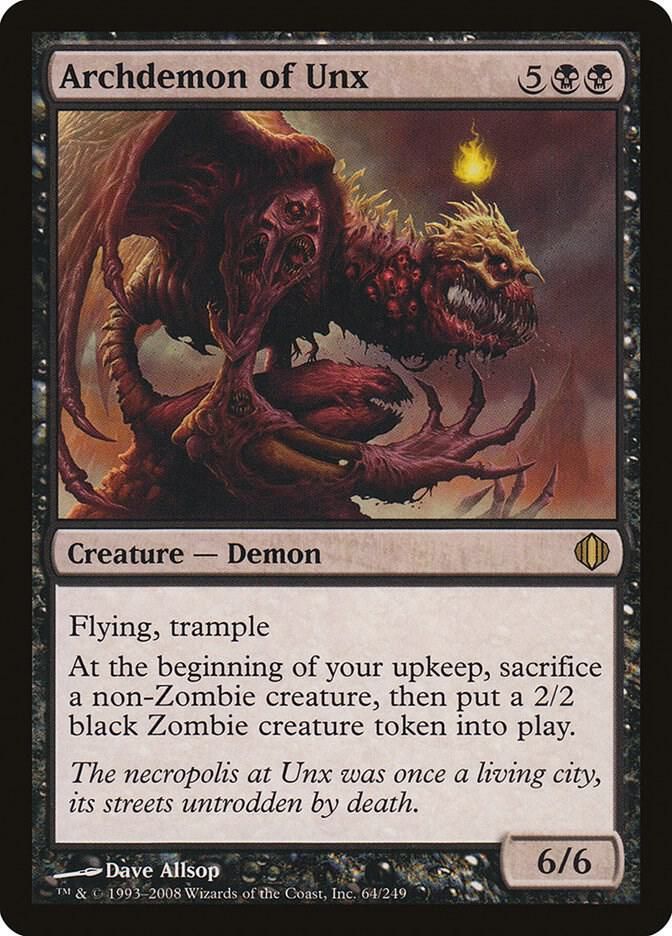 Archdemon of Unx 64/249-Foild Shards of Alara (ALA) Shards of Alara