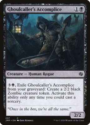 Ghoulcaller&#39;s Accomplice 273- Jumpstart (JMP) Jumpstart