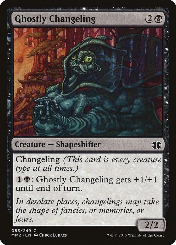 Ghostly Changeling 083/249- Modern Masters 2015 (MM2) Modern Masters 2015