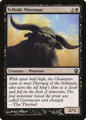 Felhide Minotaur 87/249- Theros (THS) Theros
