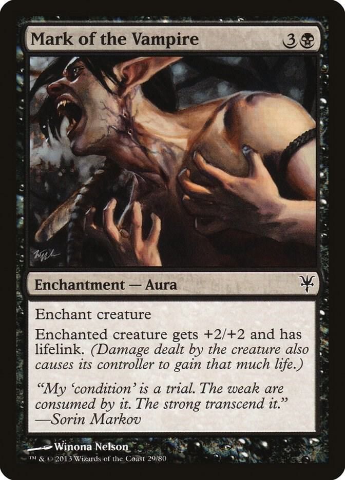 Mark of the Vampire 29/80- Duel Decks: Sorin vs. Tibalt (DDK)