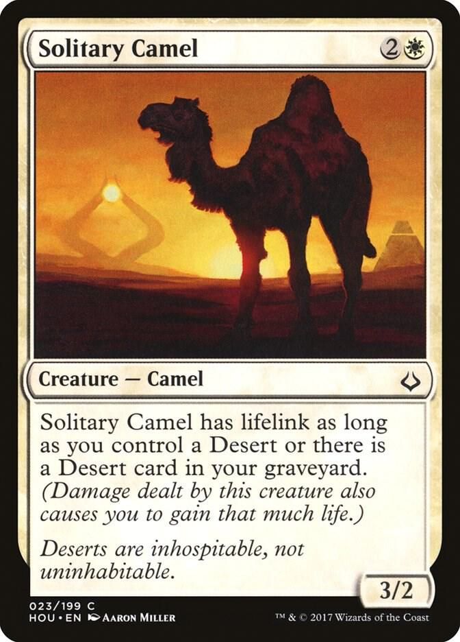 Solitary Camel 023/199 - Hour of Devastation (HOU)