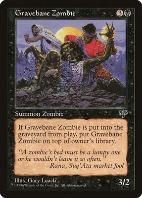 Gravebane Zombie - Mirage (MIR) Mirage