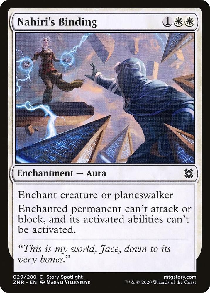 Nahiri&#39;s Binding 029/280 - Zendikar Rising (ZNR) (Español)