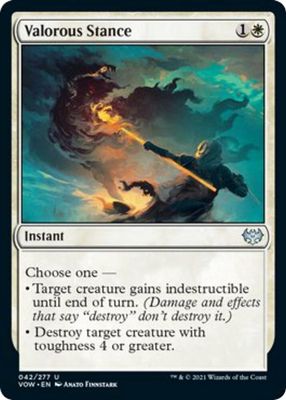 Valorous Stance 042/277 - Innistrad: Crimson Vow Singles