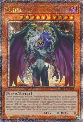 Yubel - MP24-EN021 - Quarter Century Rare 1st Edition Mega Tin 2024 Dueling Mirrors Singles