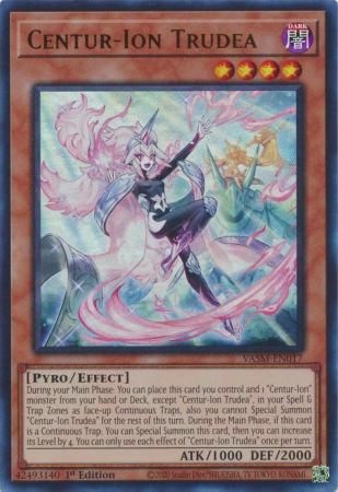 Centur-Ion Trudea - VASM-EN017 - Ultra Rare 1st Edition Valiant Smashers 1st Edition Singles