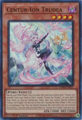 Centur-Ion Trudea - VASM-EN017 - Ultra Rare 1st Edition Valiant Smashers 1st Edition Singles