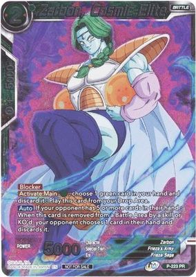 Zarbon, Cosmic Elite - P-223-PR - Promo -FOIL  Dragon Ball Super Promo Cards