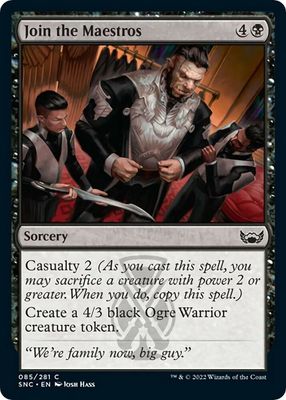Join the Maestros 085/281 - Streets of New Capenna Singles