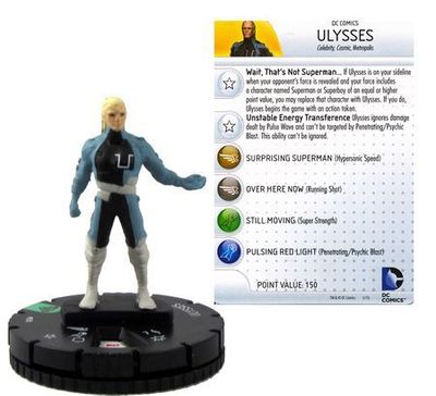 Ulysses #030 Superman and Wonder Woman DC Heroclix DC HeroClix: Superman and Wonder Woman Singles Sin Tarjeta
