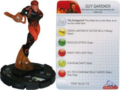 Guy Gardner #039 DC 75th Anniversary DC Heroclix DC: 75th Anniversary Sin Tarjeta