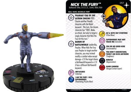 Nick the Fury #057 Secret Wars - Battleworld Marvel Heroclix Marvel: Secret Wars - Battleworld Singles Sin Tarjeta