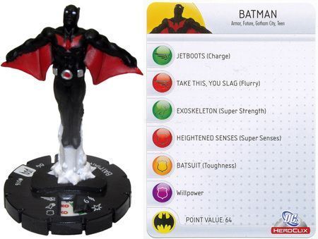 Batman (Beyond) #016 Arkham Asylum DC Heroclix DC: Arkham Asylum Sin Tarjeta
