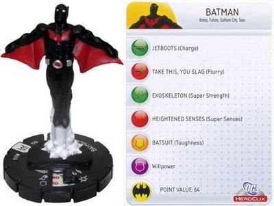 Batman (Beyond) #016 Arkham Asylum DC Heroclix DC: Arkham Asylum Sin Tarjeta