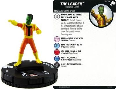 The Leader #013a The Mighty Thor Marvel Heroclix The Mighty Thor Singles Sin Tarjeta