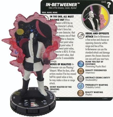 In-Betweener #045 15th Anniversary What if? Marvel Heroclix Marvel: 15th Anniversary What if? Singles Sin Tarjeta