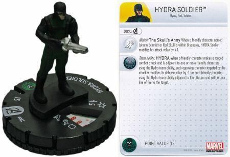 Hydra Soldier #002 Avengers Movie Marvel Heroclix Marvel: Avengers Movie Sin Tarjeta