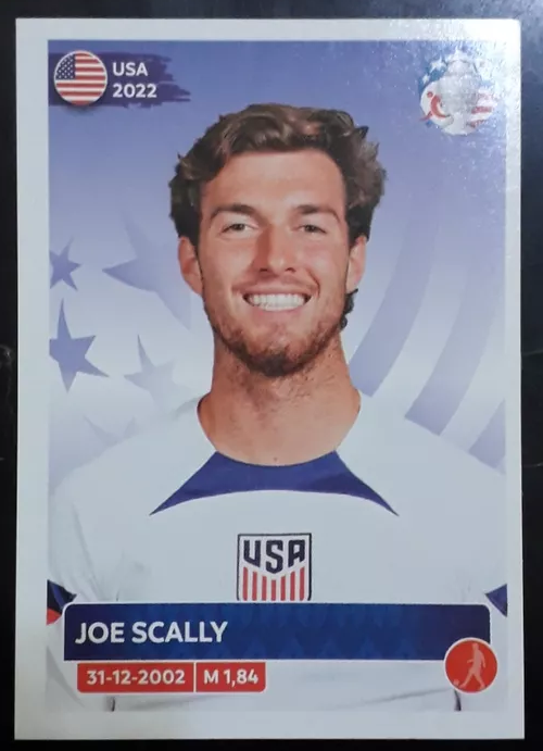 Joe Scally  Figurita Copa América 2024    Usa 11