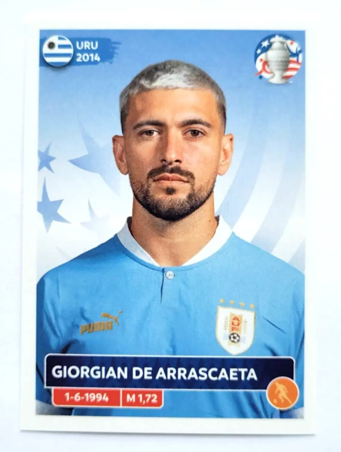 GIORGIAN DE ARRASCAETA -COPA AMÉRICA EE. UU. 2024   URU18  Uruguay-