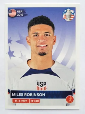 millas Robinson USA 6 Pegatina Panini Copa América Estados Unidos 2024 EE. UU.