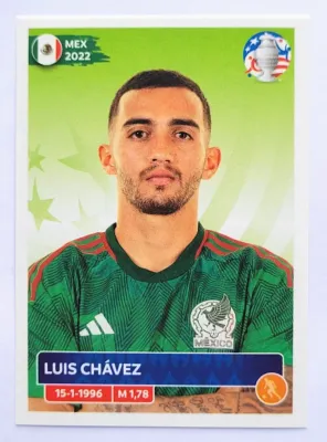 LUIS CHAVEZ  Pegatina Panini Copa América Estados Unidos-  MEX13