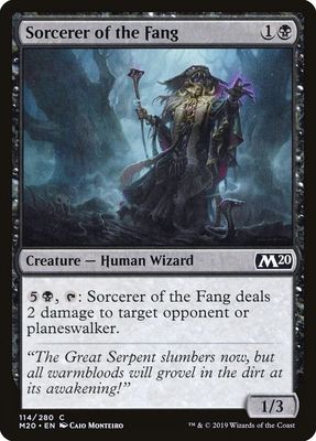 Sorcerer of the Fang 114/280- Core Set 2020 (M20) Core Set 2020