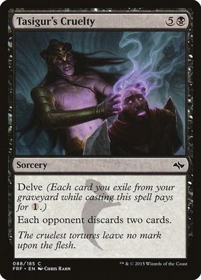 Tasigur&#39;s Cruelty -088/185 Fate Reforged (FRF) Fate Reforged