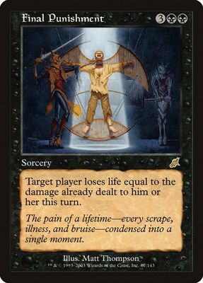 Final Punishment 67/143- Scourge (SCG) Scourge
