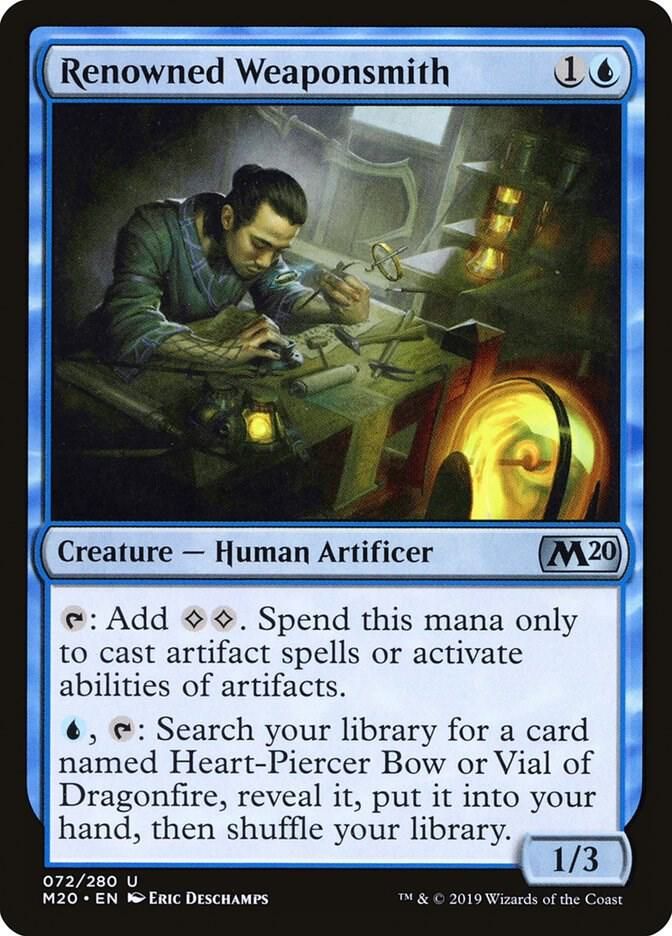 Renowned Weaponsmith 072/280- Core Set 2020 (M20) Core Set 2020
