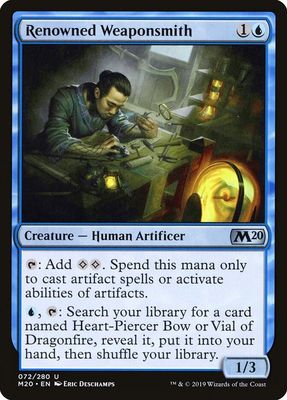 Renowned Weaponsmith 072/280- Core Set 2020 (M20) Core Set 2020